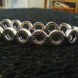 Enso Collection Circle Link Bracelet Sz 7